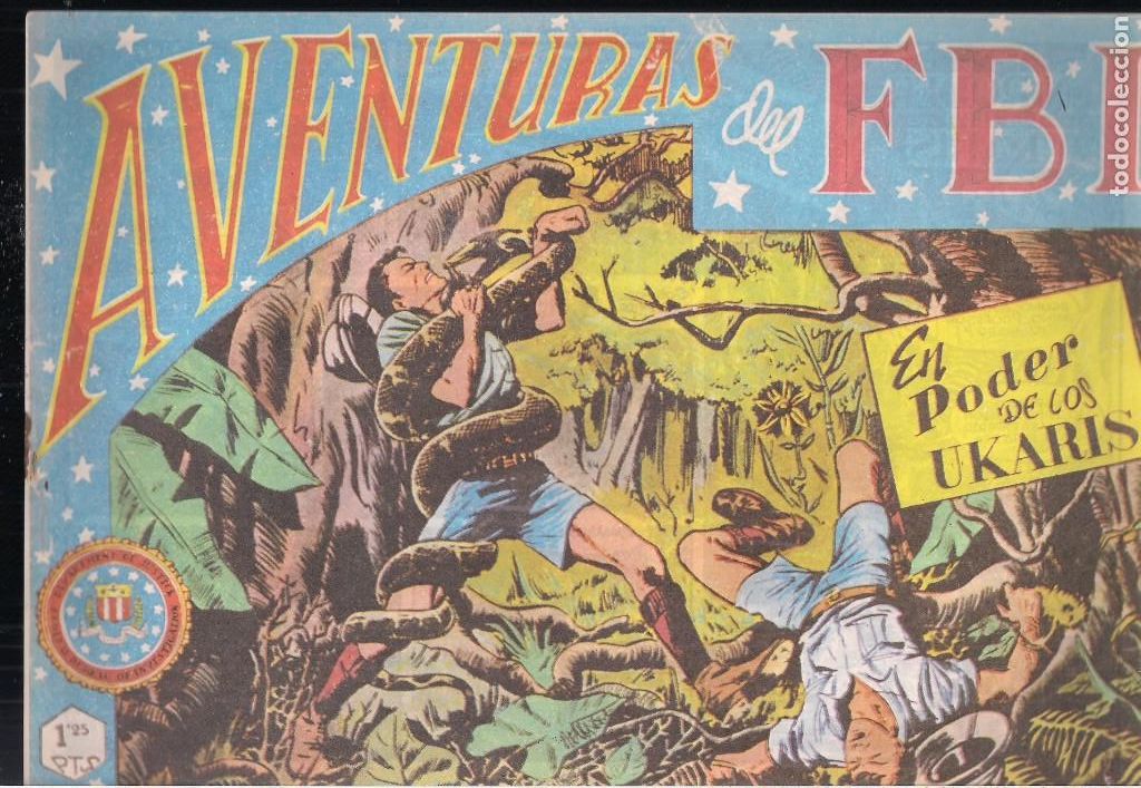 Tebeos: AVENTURAS DEL FBI FACSIMIL N&ordm; 89: EN PODER DE LOS UKARIS - Foto 1