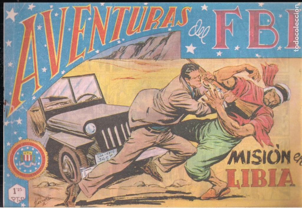 Tebeos: AVENTURAS DEL FACSIMIL FBI N&ordm; 92: MISION EN LIBIA - Foto 1
