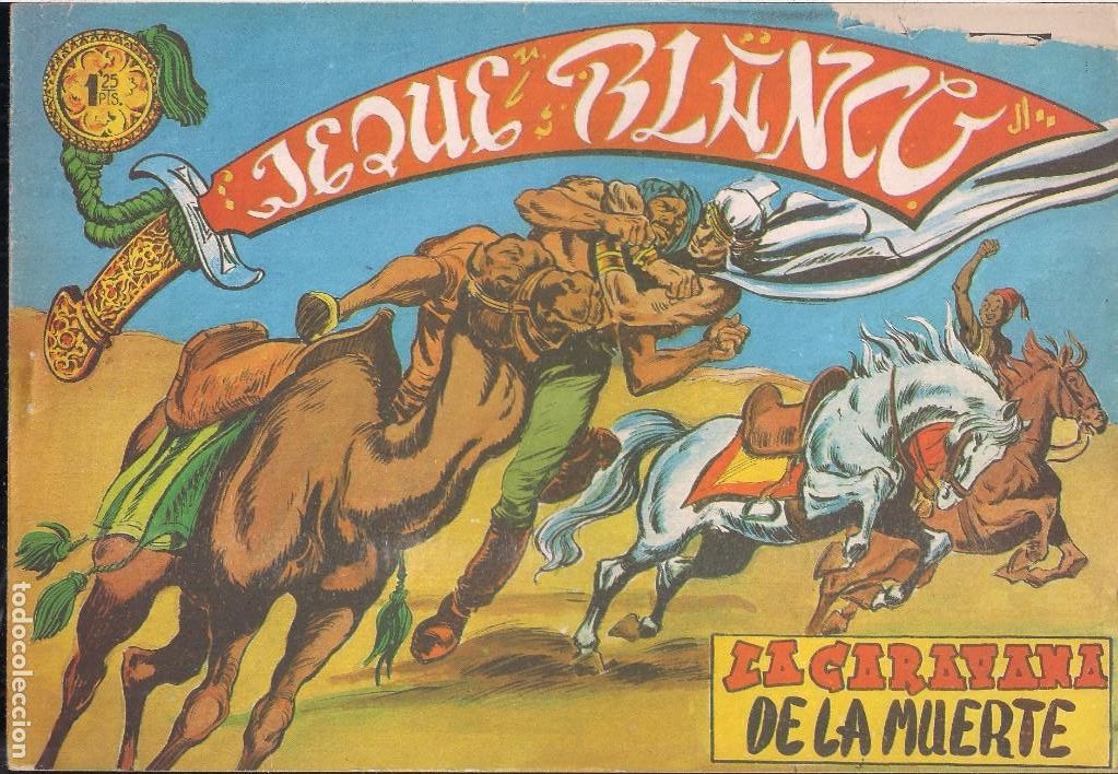 Tebeos: JEQUE BLANCO FACSIMIL N&ordm; 6 - Foto 1