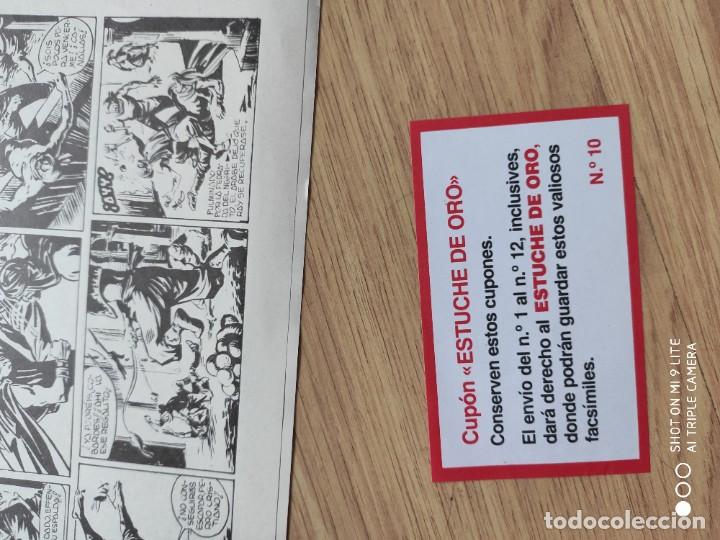 Tebeos: COMIC JEQUE BLANCO, MISION EN &Aacute;FRICA, EN EL INTERIOR CUPON ESTUCHE - Foto 3
