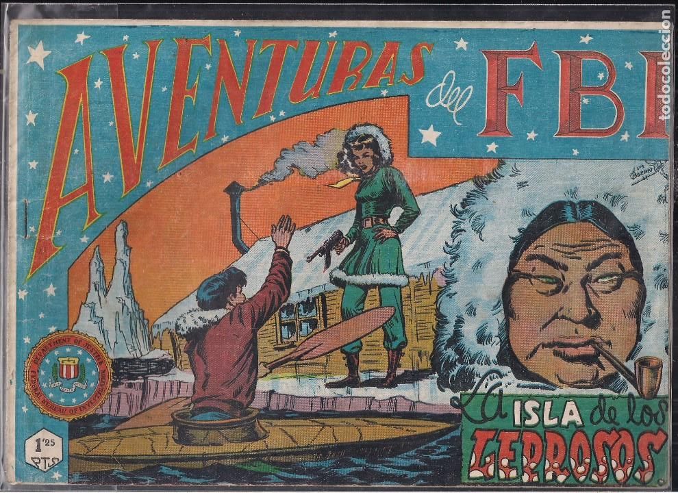 Tebeos: AVENTURAS DEL FBI. N&ordm; 52: LA ISLA DE LOS LEPROSOS - Foto 1