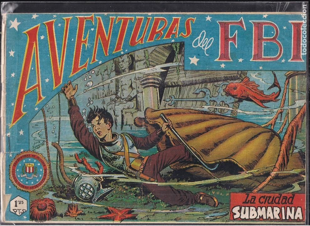 Tebeos: AVENTURAS DEL FBI. N&ordm; 53: LA CIUDAD SUBMARINA - Foto 1