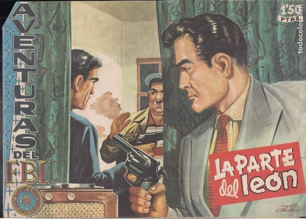 Tebeos: AVENTURAS DEL FBI. N&ordm; 182: LA PARTE DEL LEON - Foto 1