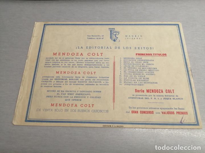 Tebeos: MENDOZA COLT N&ordm; 14 / ROLL&Aacute;N ORIGINAL - Foto 2