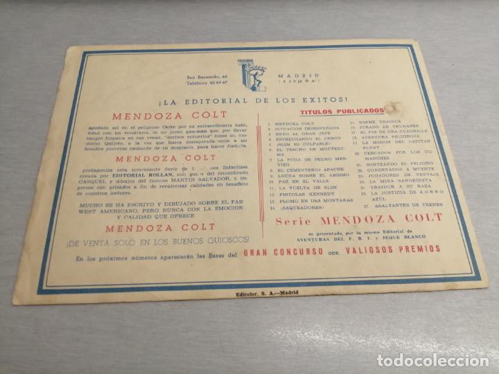 Tebeos: MENDOZA COLT N&ordm; 27 / ROLL&Aacute;N ORIGINAL - Foto 2