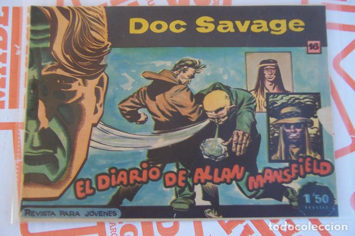 Tebeos: rollan,- doc savage n&ordm; 16 y 25 - Foto 1