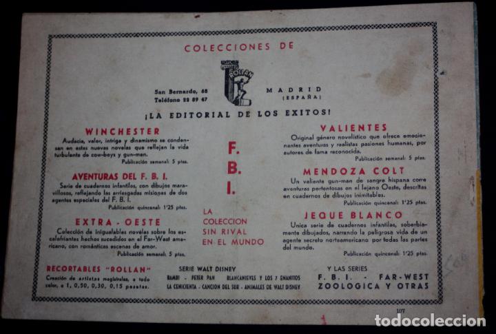 Tebeos: JEQUE BLANCO n&ordm; 107 (ORIGINAL) .ED.ROLLAN . - Foto 2