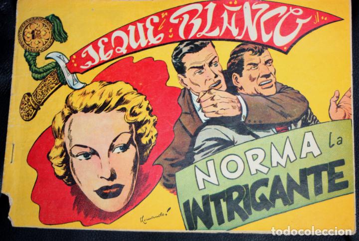 Tebeos: JEQUE BLANCO n&ordm; 108 (ORIGINAL) .ED.ROLLAN . - Foto 1