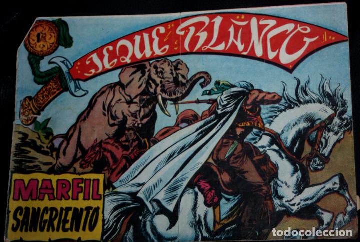 Tebeos: JEQUE BLANCO n&ordm; 10 (ORIGINAL) .ED.ROLLAN . - Foto 1