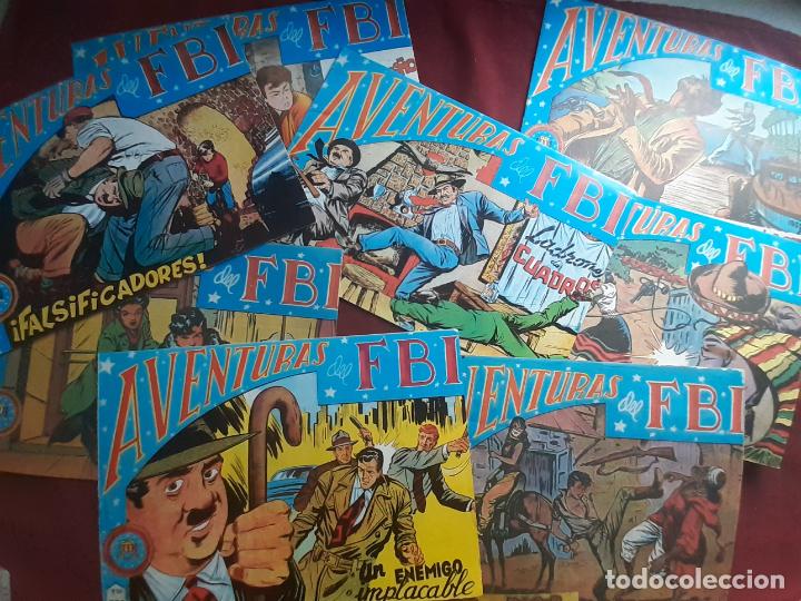 Tebeos: COMICS AVENTURAS DEL FBI 8 EJEMPLARES - Foto 1