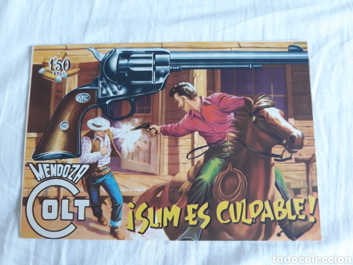 Tebeos: Mendoza Colt n⁰ 5 - &iexcl; Slim es culpable ! - ORIGINAL - Foto 1