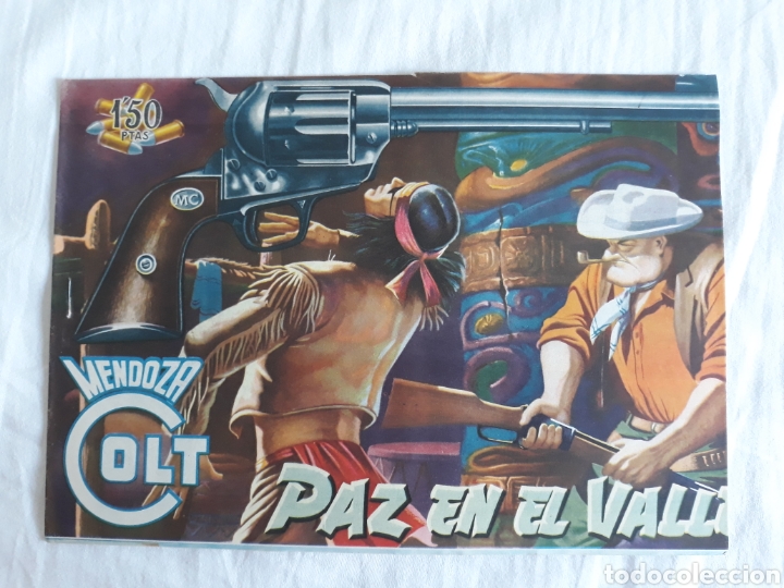 Tebeos: Mendoza Colt n⁰ 10 - paz en el valle - ORIGINAL - Foto 1