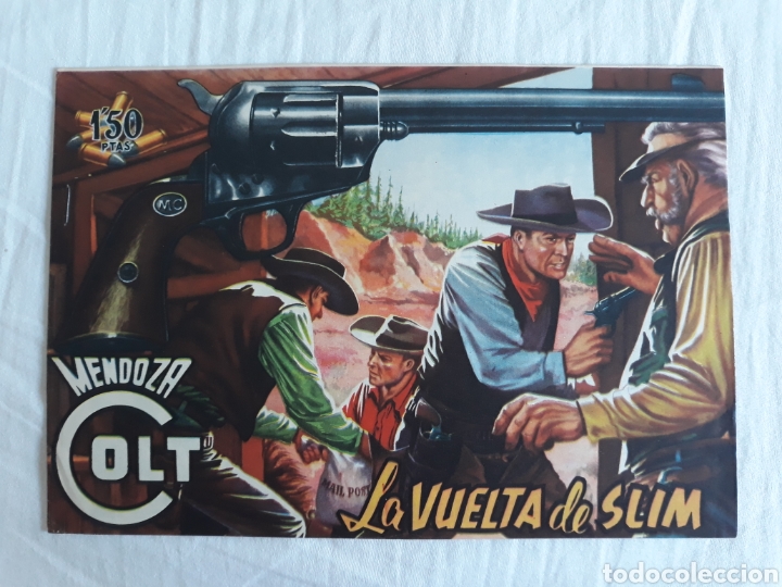 Tebeos: Mendoza Colt n? 11 - la vuelta de Slim - ORIGINAL - Foto 1