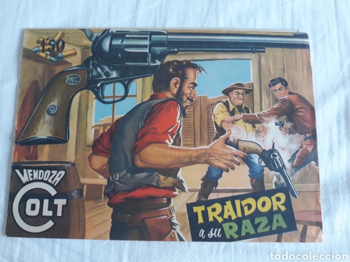 Tebeos: Mendoza Colt n⁰ 25 - traidor a su raza - ORIGINAL - Foto 1