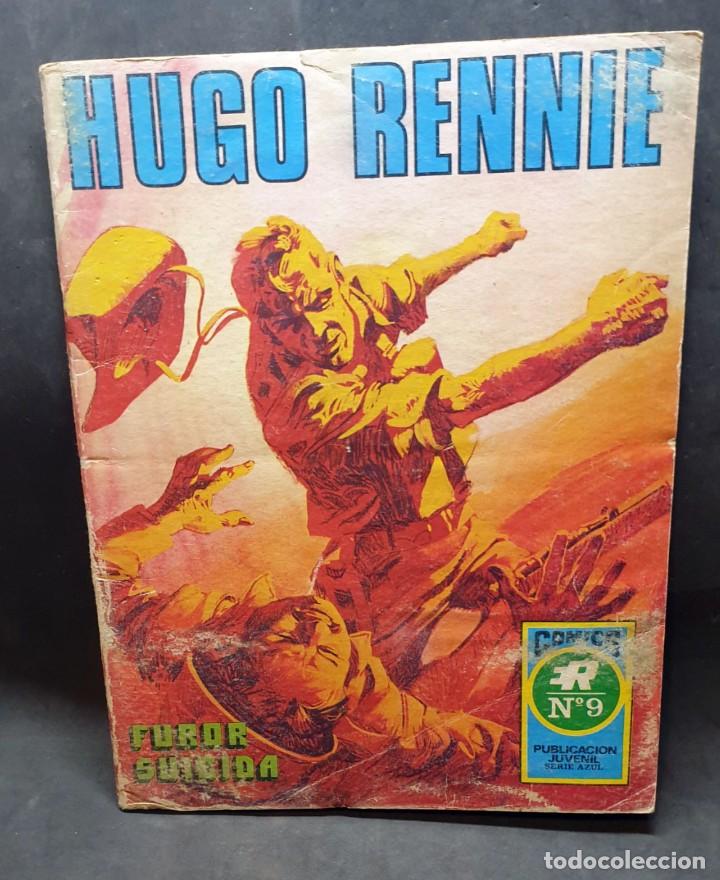 Tebeos: HUGO RENNIE N&ordm; 9 FUROR SUICIDA COMICS ROLLAN - Foto 1