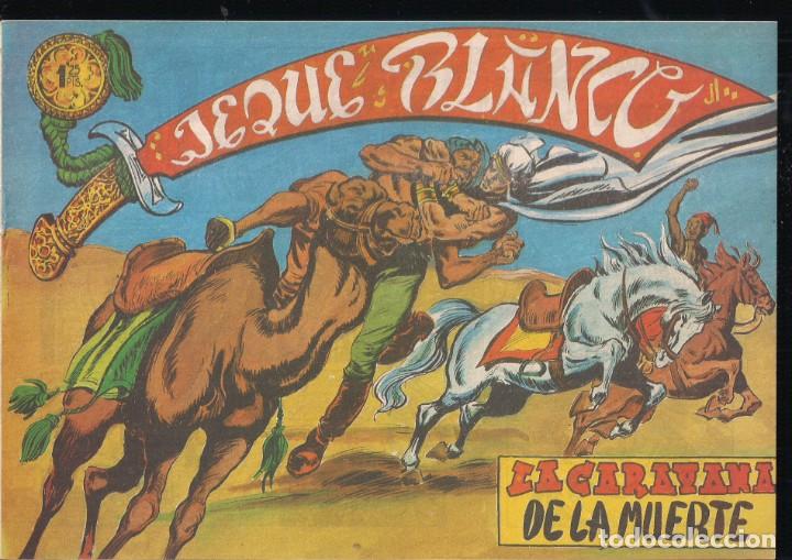 Tebeos: JEQUE BLANCO FACSIMIL N&ordm; 6: LA CARAVANA DE LA MUERTE - Foto 1