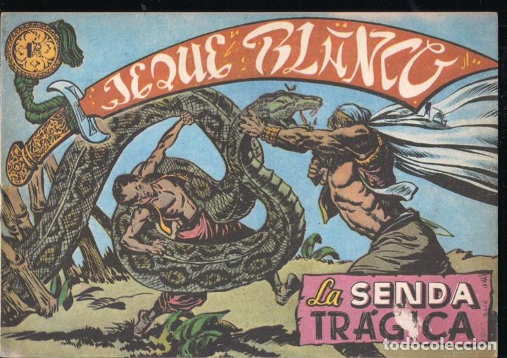 Tebeos: JEQUE BLANCO FACSIMIL N&ordm; 9: LA SENDA TR&Aacute;GICA - Foto 1