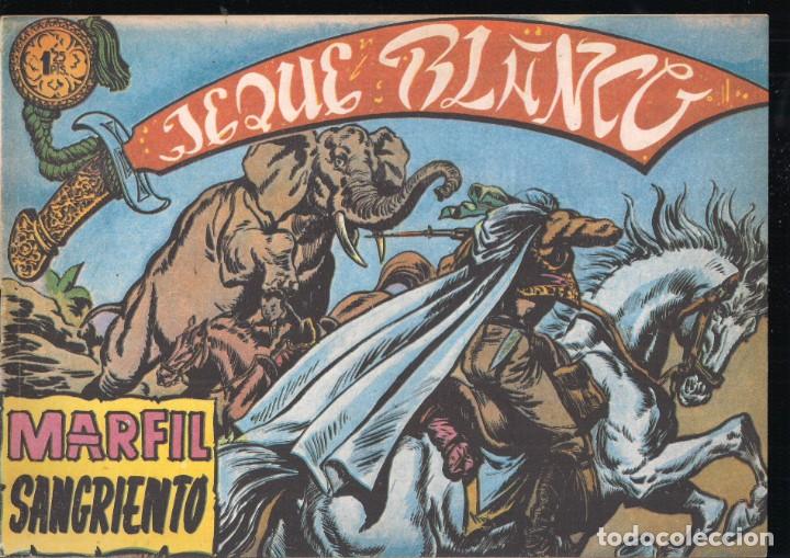 Tebeos: JEQUE BLANCO FACSIMIL N&ordm; 10: MARFIL SANGRIENTO - Foto 1