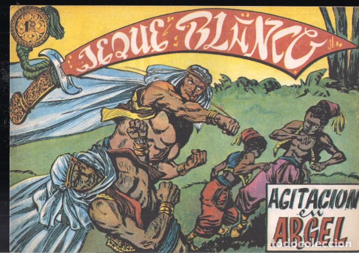 Tebeos: JEQUE BLANCO FACSIMIL N&ordm; 14: AGITACI&Oacute;N EN ARGEL - Foto 1