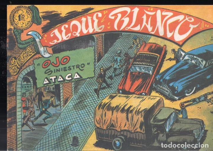 Tebeos: JEQUE BLANCO FACSIMIL N&ordm; 17: OJO SINIESTRO ATACA - Foto 1