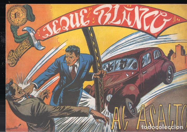 Tebeos: JEQUE BLANCO FACSIMIL N&ordm; 19: AL ASALTO - Foto 1