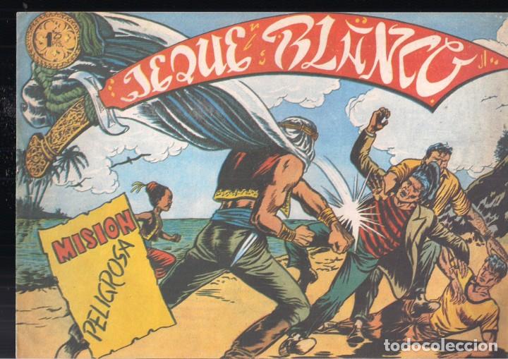 Tebeos: JEQUE BLANCO FACSIMIL N&ordm; 20: MISI&Oacute;N PELIGROSA - Foto 1