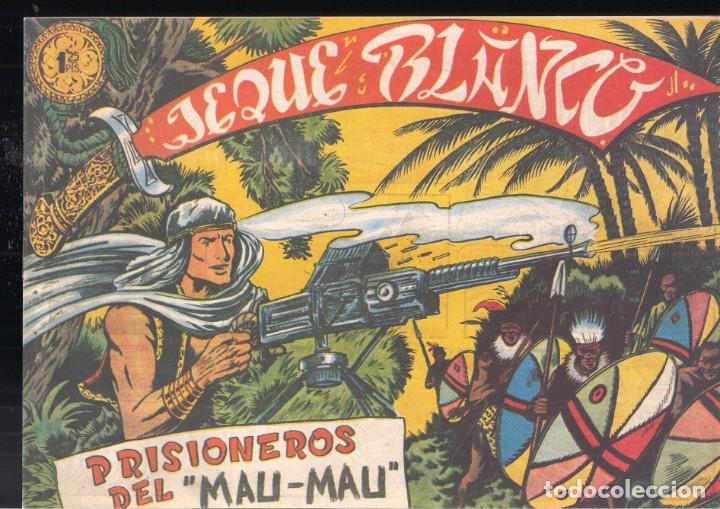 Tebeos: JEQUE BLANCO FACSIMIL N&ordm; 24: PRISIONEROS DEL MAU-MAU - Foto 1