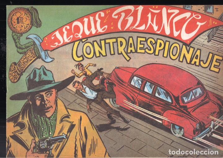 Tebeos: JEQUE BLANCO FACSIMIL N&ordm; 28: CONTRAESPIONAJE - Foto 1