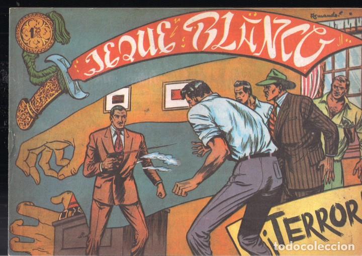 Tebeos: JEQUE BLANCO FACSIMIL N&ordm; 29: TERROR - Foto 1