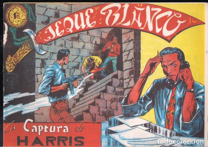 Tebeos: JEQUE BLANCO FACSIMIL N&ordm; 40: LA CAPTURA DE HARRIS - Foto 1