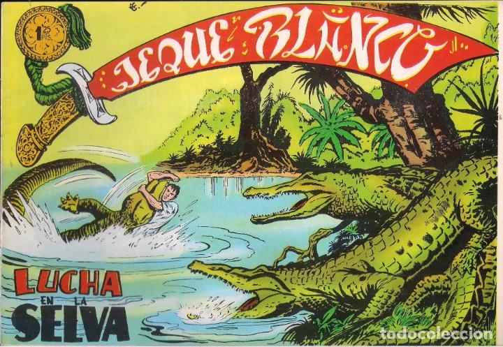 Tebeos: JEQUE BLANCO FACSIMIL N&ordm; 67: LUCHA EN LA SELVA - Foto 1