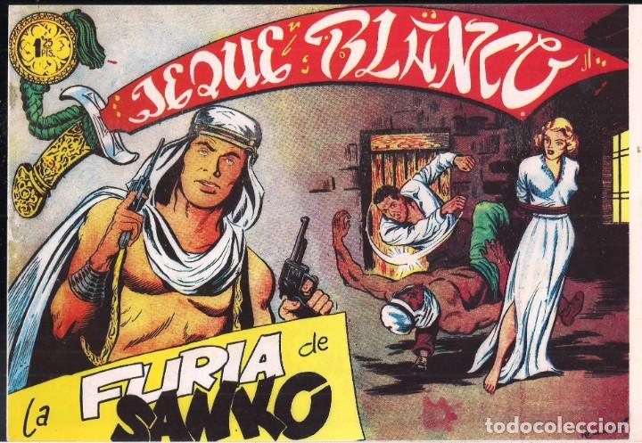 Tebeos: JEQUE BLANCO FACSIMIL N&ordm; 100: LA FURIA DE SANKO - Foto 1