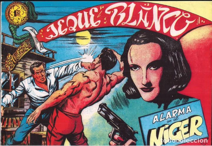 Tebeos: JEQUE BLANCO FACSIMIL N&ordm; 102: ALARMA EN EL NIGER - Foto 1