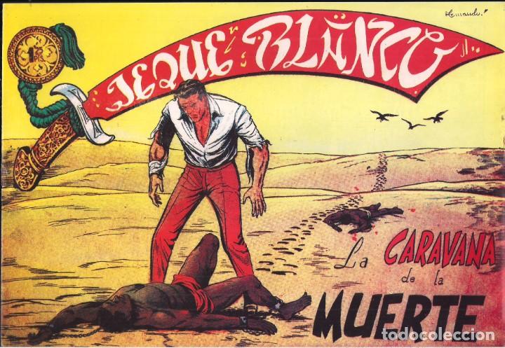 Tebeos: JEQUE BLANCO FACSIMIL N&ordm; 104: LA CARAVANA DE LA MUERTE - Foto 1