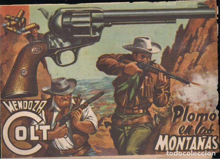 Tebeos: MENDOZA COLT N&ordm; 13: PLOMO EN LAS MONTA&Ntilde;AS - Foto 1