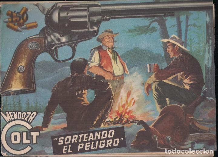 Tebeos: MENDOZA COLT N&ordm; 21: SORTEANDO EL PELIGRO - Foto 1