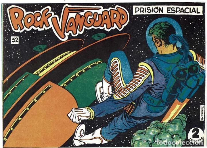 Tebeos: Rock Vanguard Facs&iacute;mil No. 32. Prisi&oacute;n espacial - Foto 1