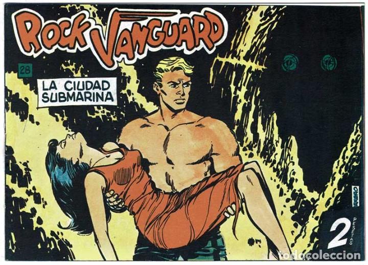 Tebeos: Rock Vanguard Facs&iacute;mil No. 28. La ciudad submarina - Foto 1
