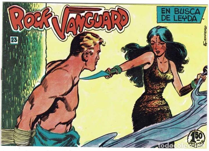 Tebeos: Rock Vanguard Facs&iacute;mil No. 23. En busca de Leyda - Foto 1