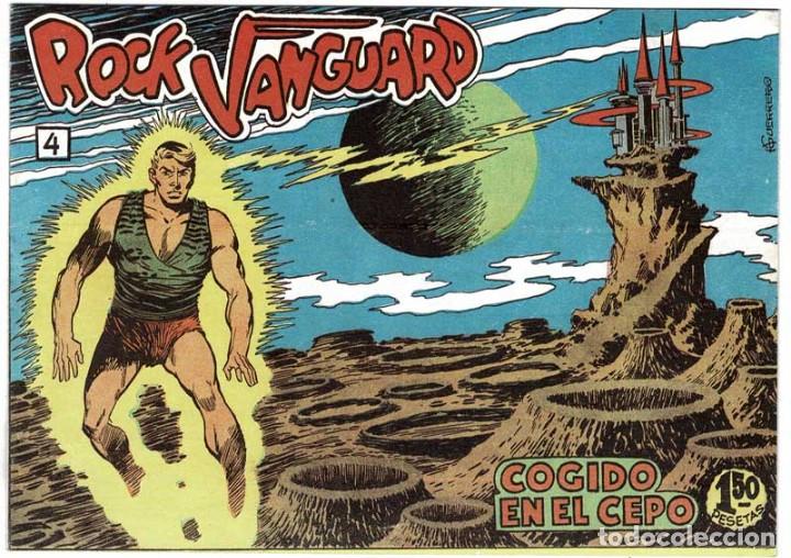 Tebeos: Rock Vanguard Facs&iacute;mil No. 4. Cogido en el cepo - Foto 1