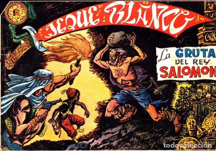 Tebeos: COMIC COLECCION JEQUE BLANCO N&ordm; 12 - Foto 1