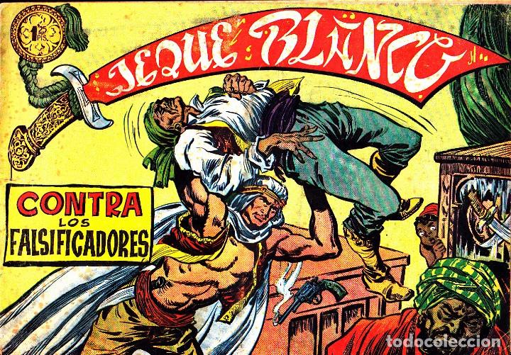 Tebeos: COMIC COLECCION JEQUE BLANCO N&ordm; 13 - Foto 1