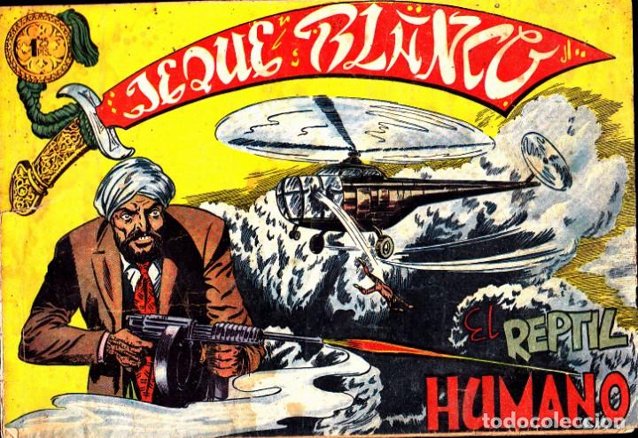 Tebeos: COMIC COLECCION JEQUE BLANCO N&ordm; 16 - Foto 1