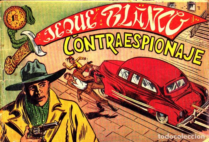 Tebeos: COMIC COLECCION JEQUE BLANCO N&ordm; 28 - Foto 1