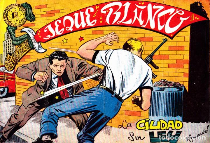 Tebeos: COMIC COLECCION JEQUE BLANCO N&ordm; 91 - Foto 1