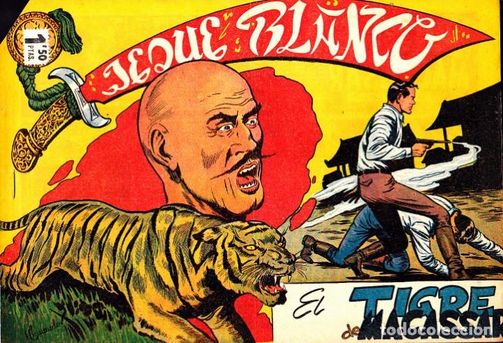 Tebeos: COMIC COLECCION JEQUE BLANCO N&ordm; 112 - Foto 1