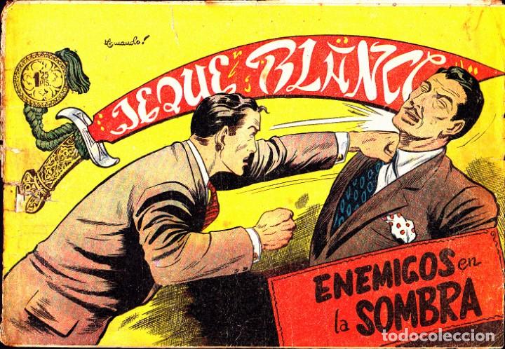 Tebeos: COMIC COLECCION JEQUE BLANCO N&ordm; 123 - Foto 1