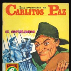 Giornalini: CARLITOS PAZ - EDITORIAL ROLLÁN / NÚMERO 2 (EL SUPERLADRÓN). Lote 248706260