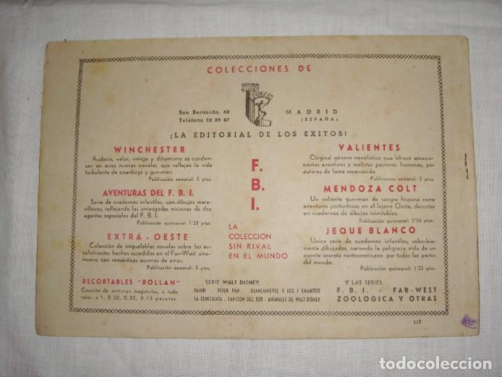 Tebeos: JEQUE BLANCO. Editorial Roll&aacute;n. N&ordm; 117. - Foto 3
