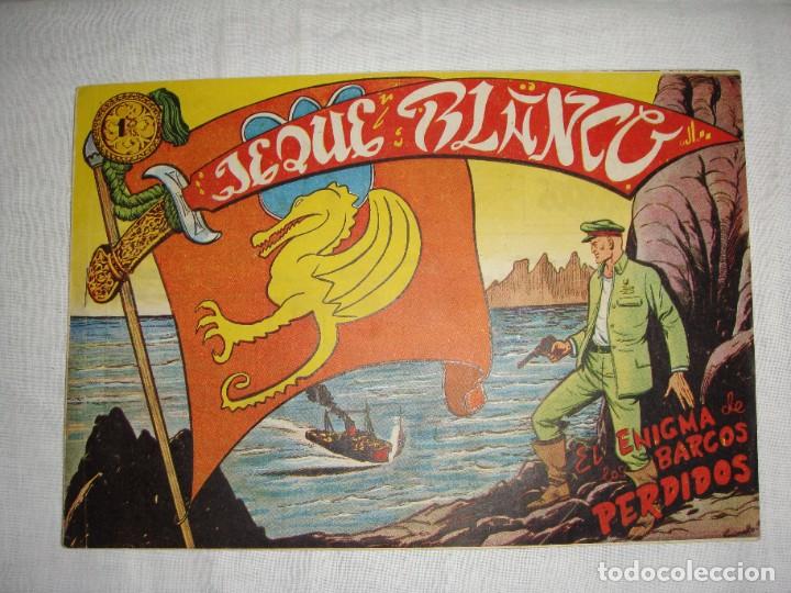 Tebeos: JEQUE BLANCO. Editorial Roll&aacute;n. N&ordm; 124. - Foto 1
